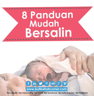 8 Panduan Mudah Bersalin Dan Cara Meneran