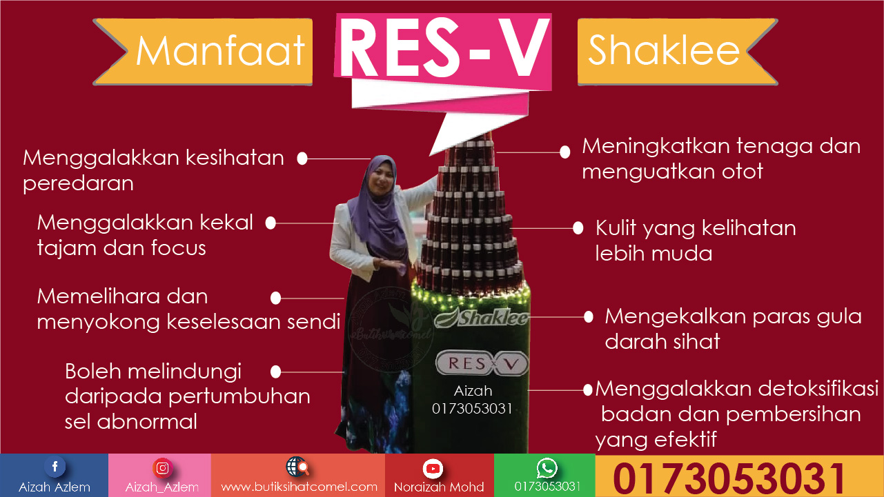 RES-V Shaklee Produk Terbaik Shaklee