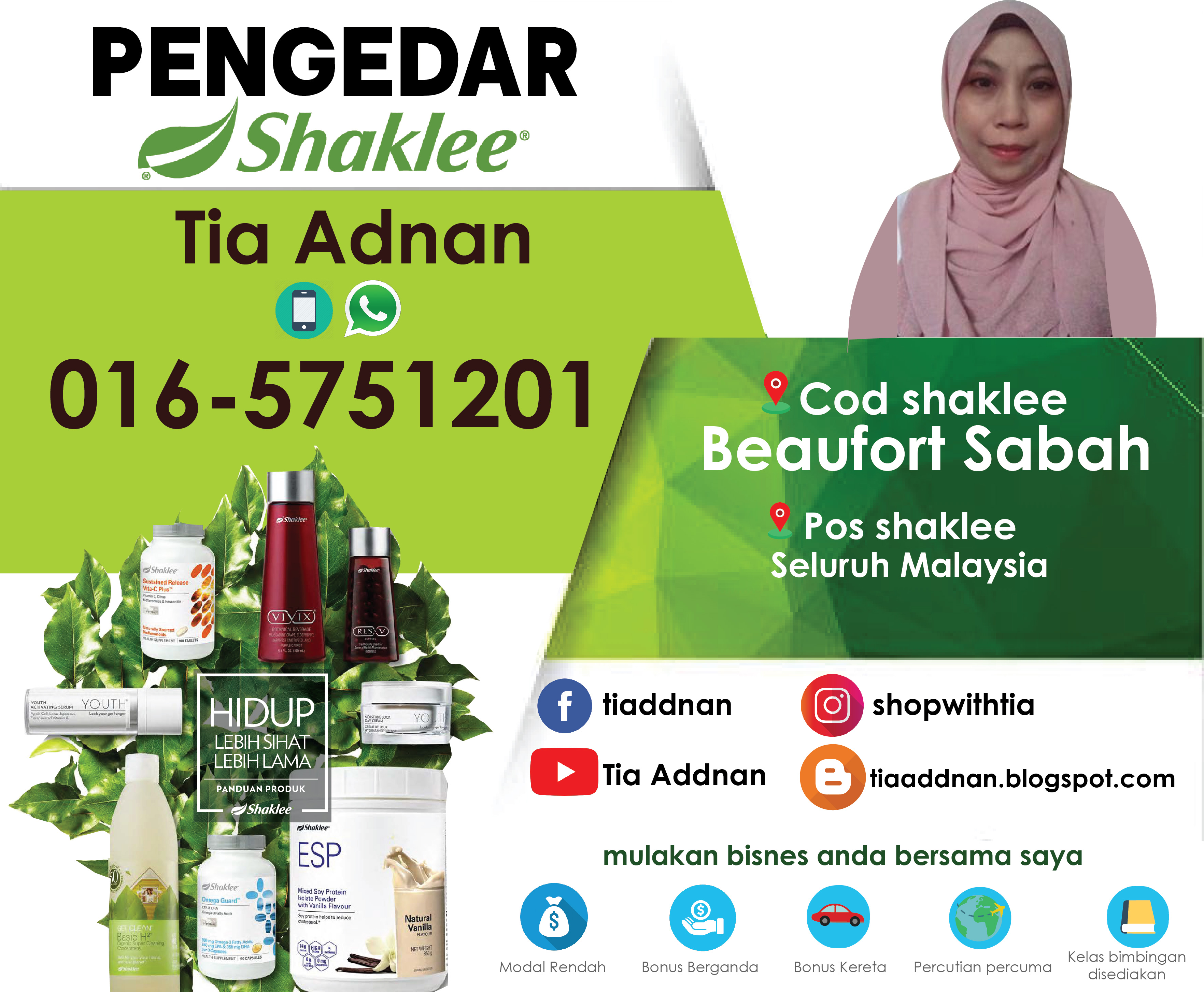 Pengedar Shaklee Beaufort Sabah Yang Terlatih