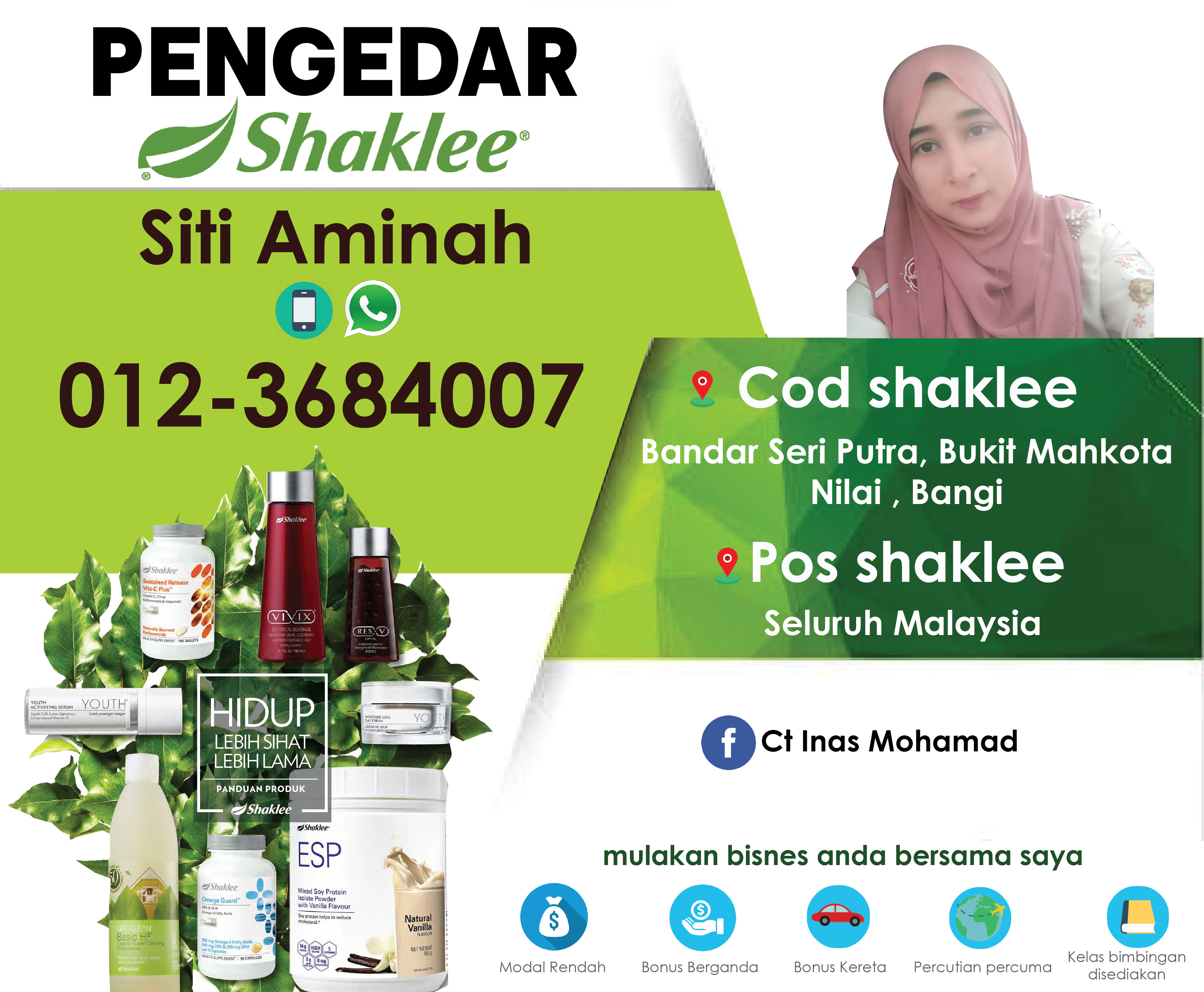 Pengedar Shaklee Bandar Seri Putra Yang Terlatih