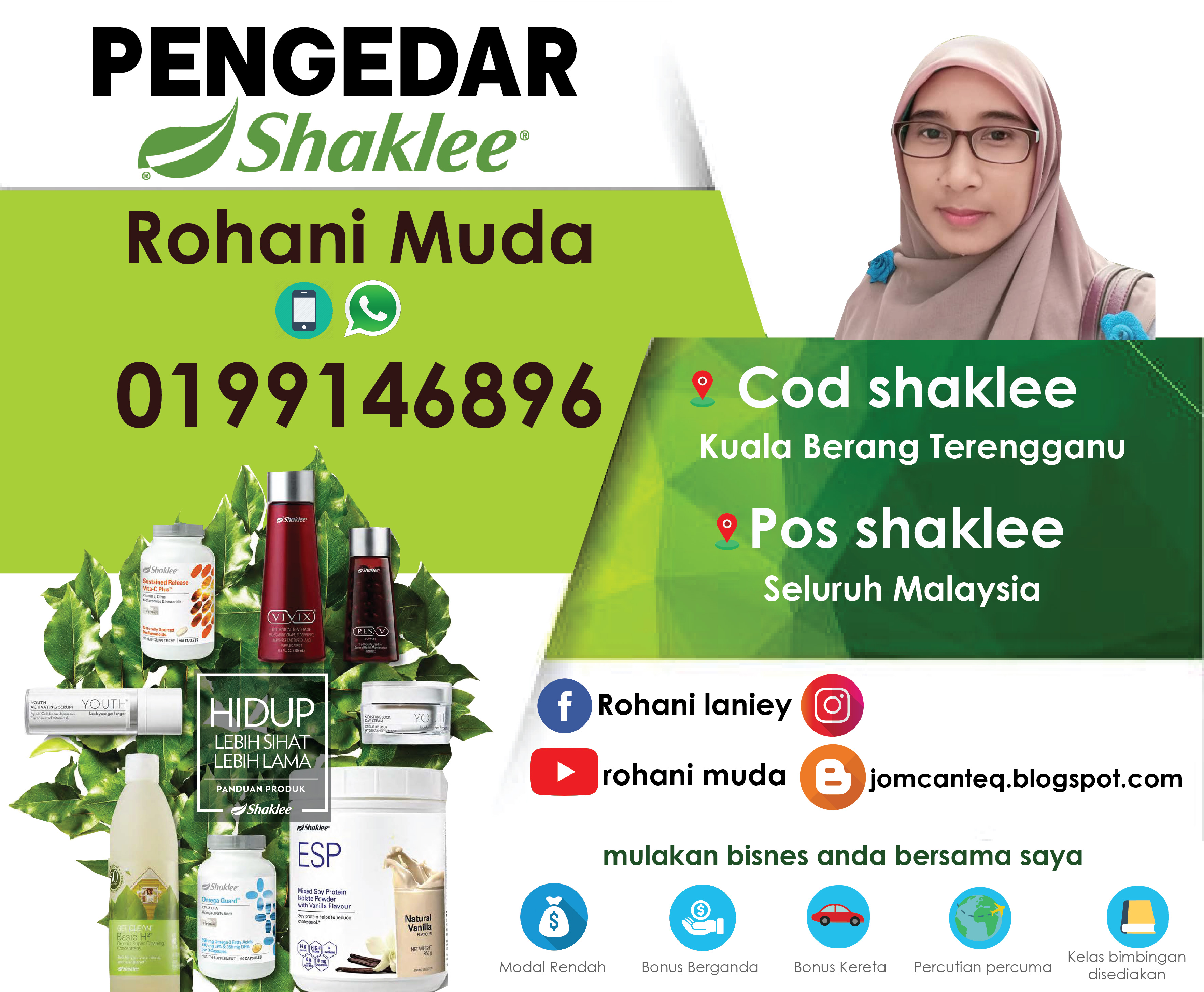Pengedar Shaklee Kuala Berang Terengganu Yang Terbaik 019-9146896