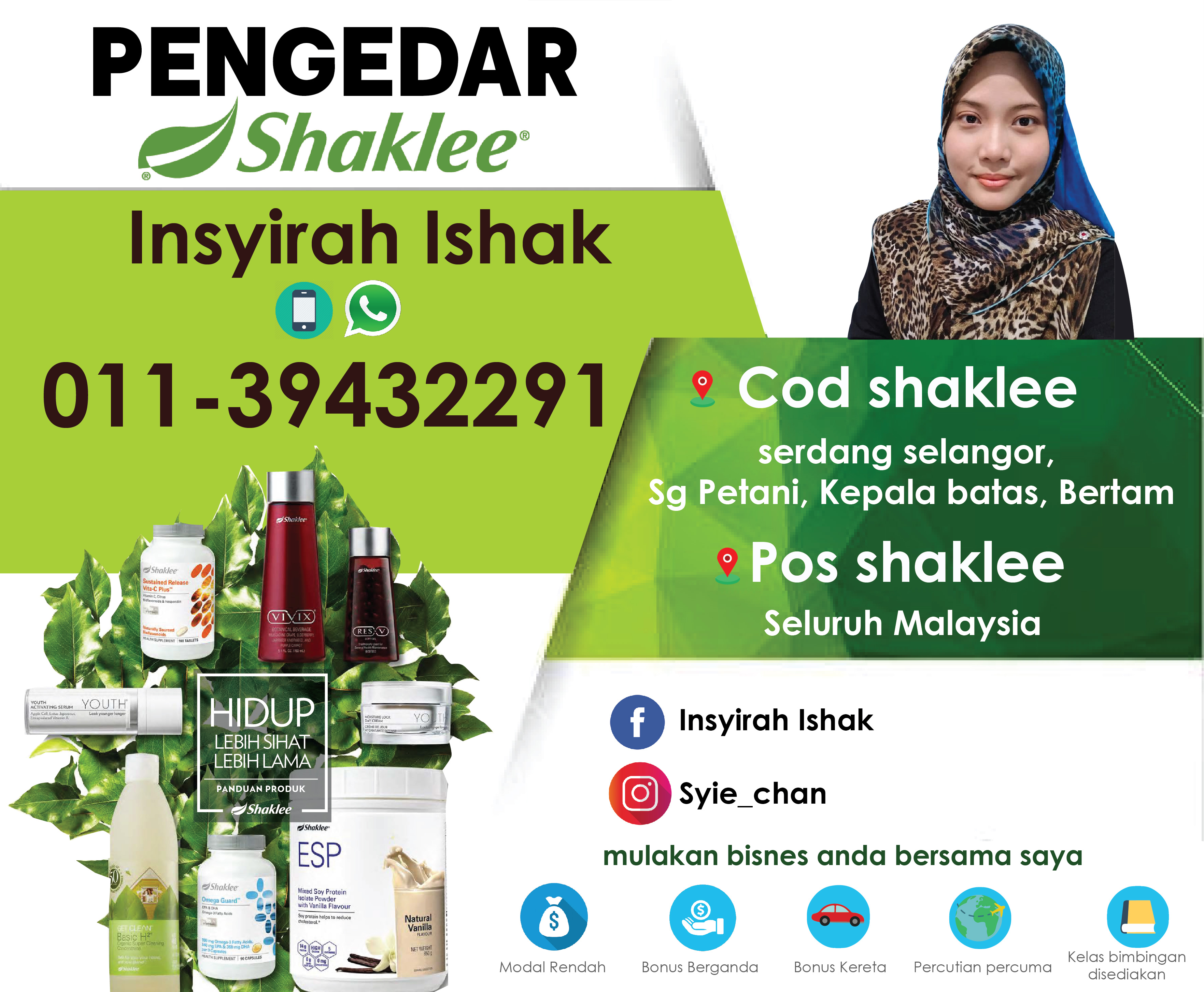Pengedar Shaklee Serdang yang Sah Dan Terlatih