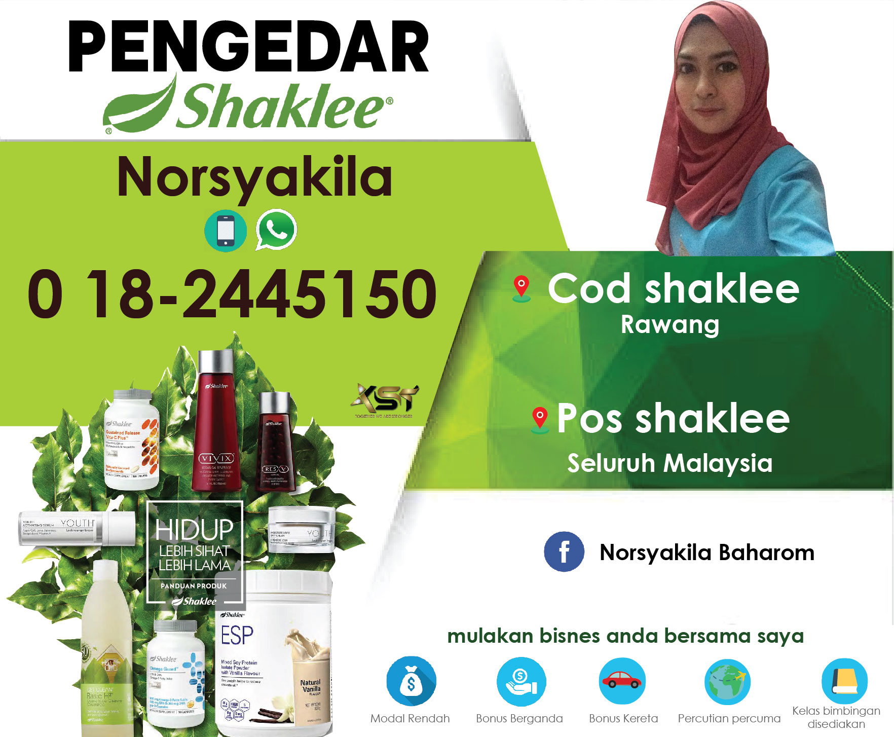 Pengedar Shaklee Rawang Yang Sah