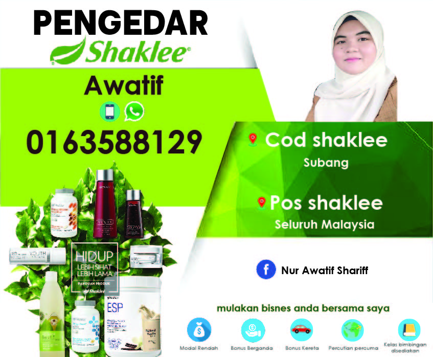 Pengedar Shaklee Subang yang Sah
