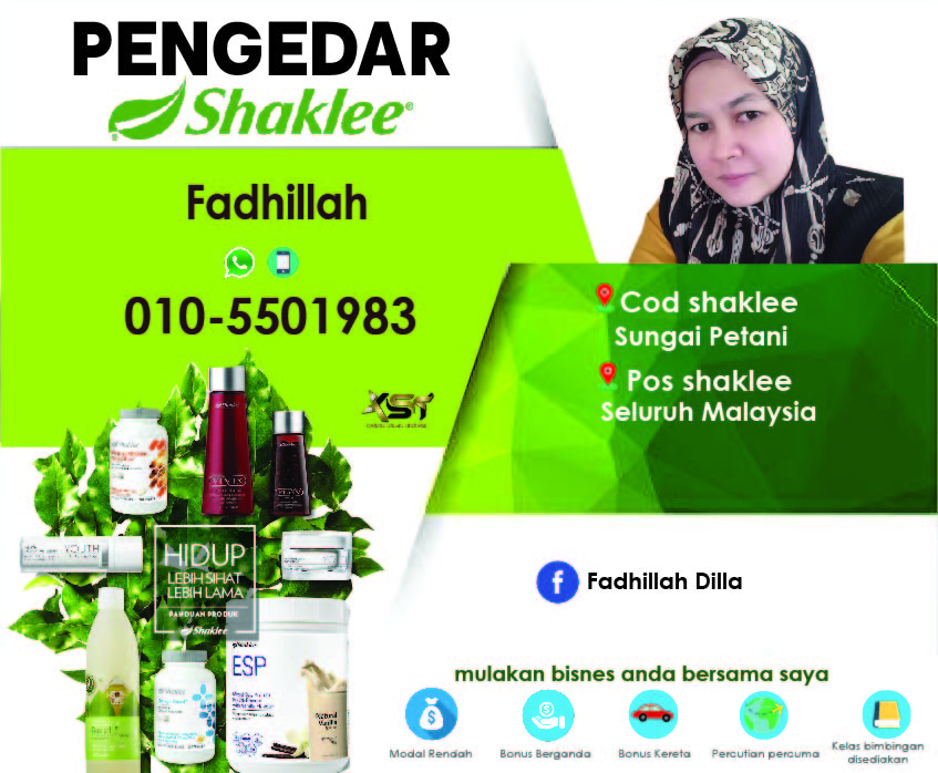 Pengedar Shaklee Sungai Petani yang Sah