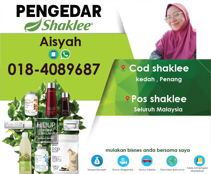 Pengedar Shaklee Kedah Yang Sah