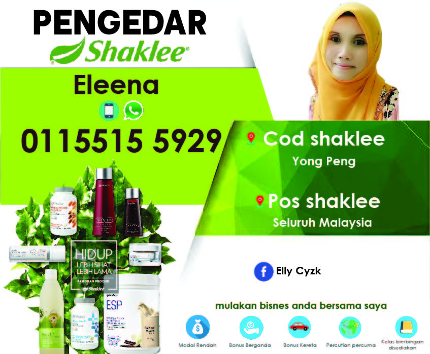 Pengedar Shaklee Yong Peng Johor Yang Sah