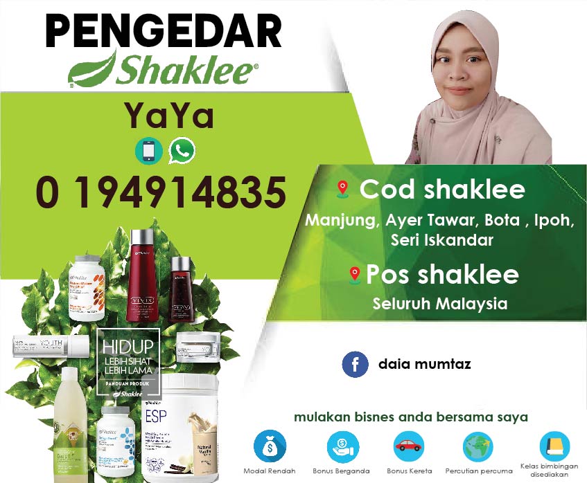 Pengedar Shaklee Ipoh Yang Sah