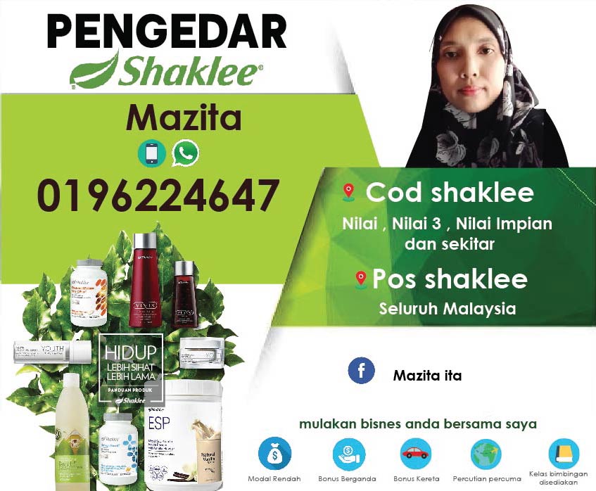 Pengedar Shaklee Nilai Yang Sah