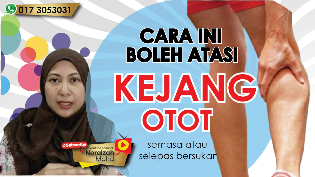 Tips Masalah Kejang Otot Selepas Bersukan