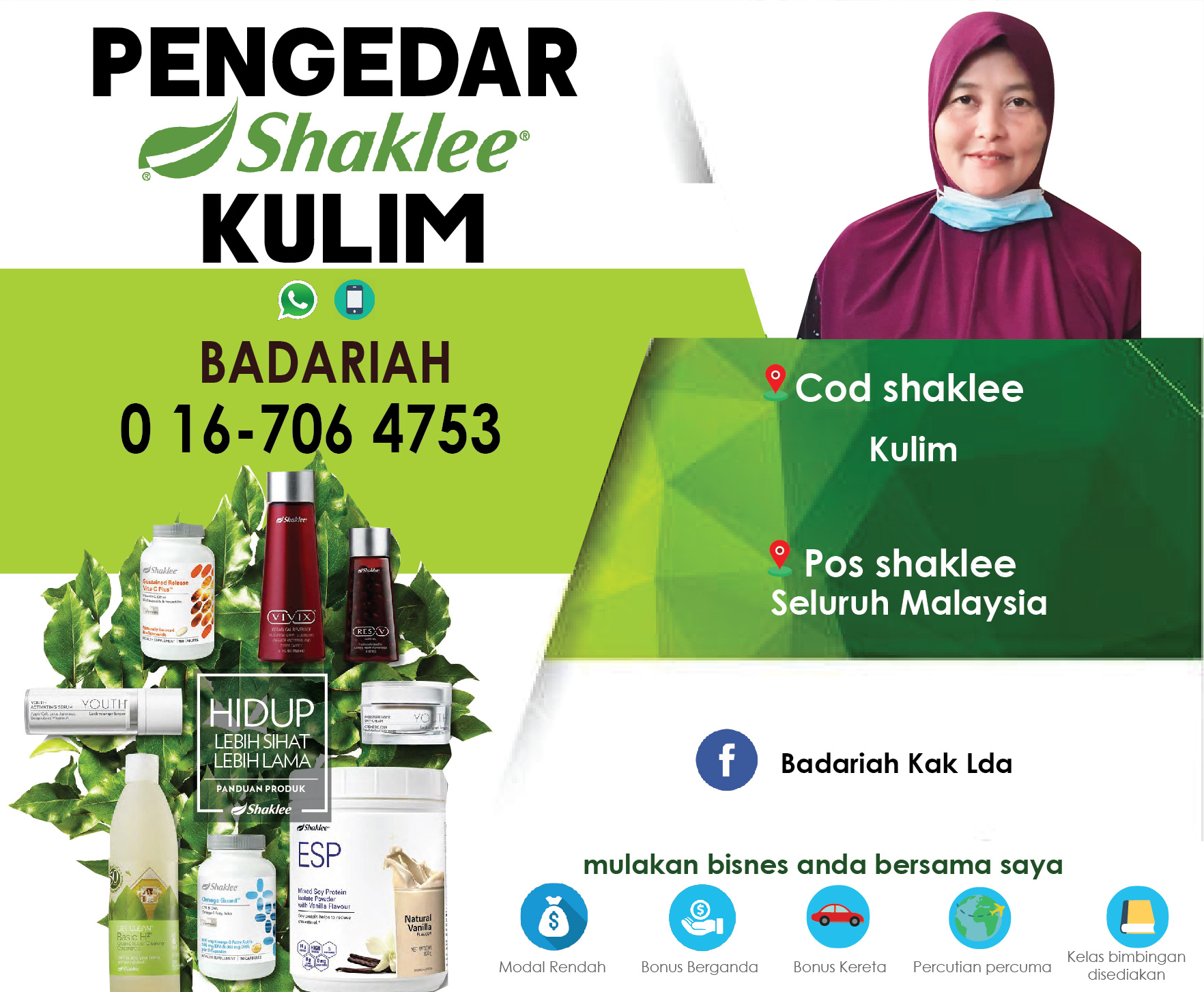 Pengedar Shaklee Kulim Yang Sah