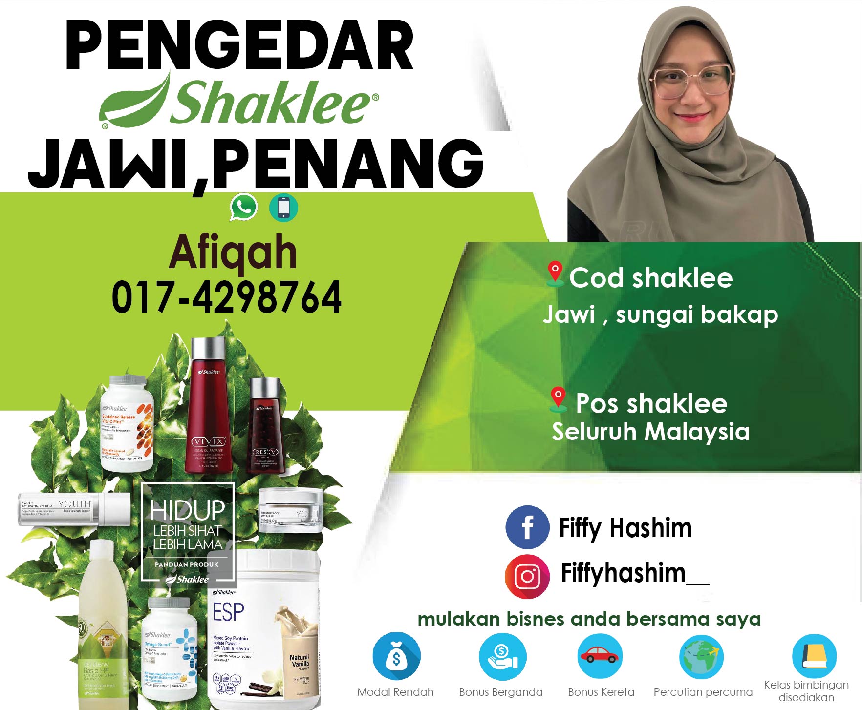 Pengedar Shaklee Jawi Penang Yang Sah