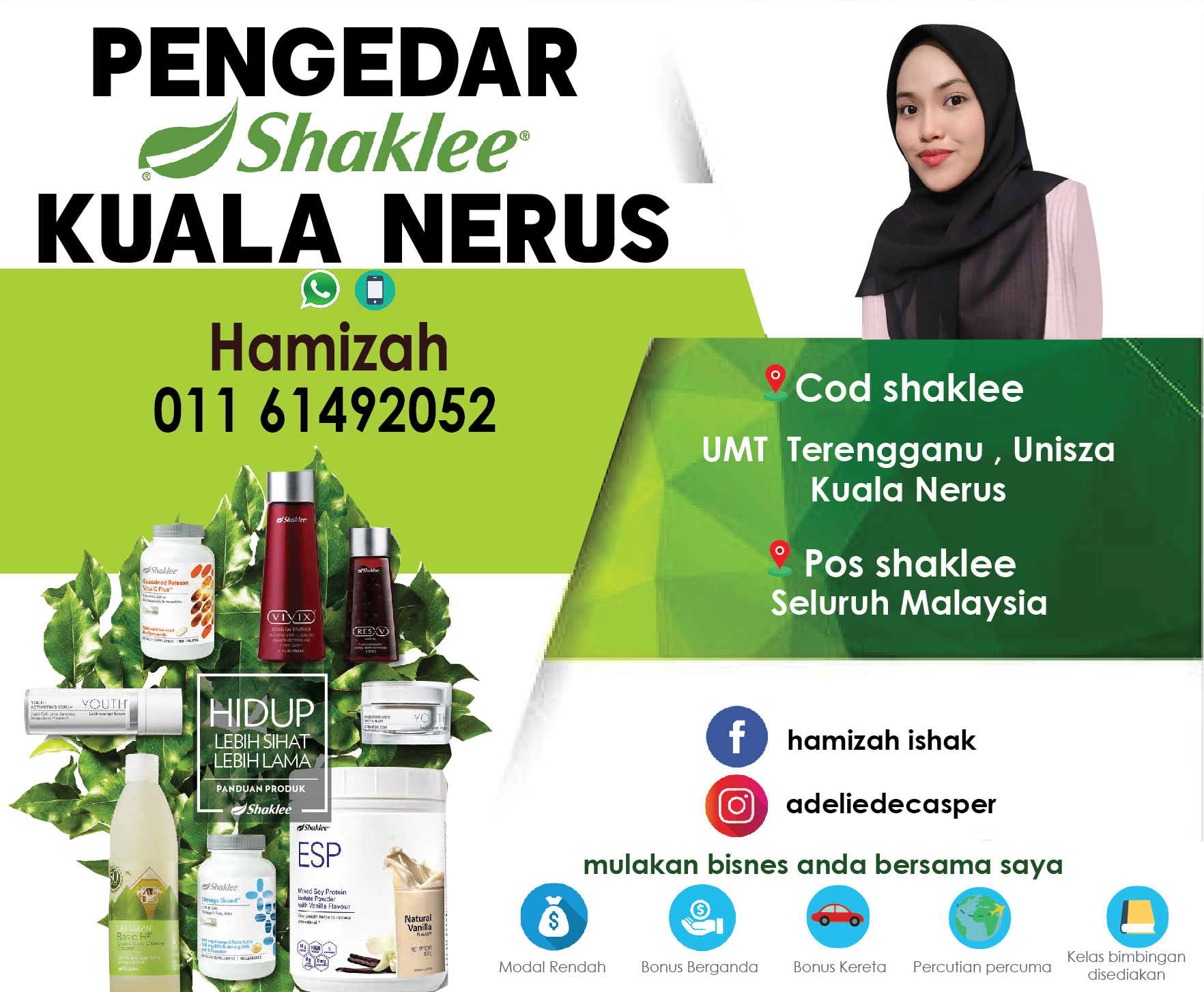 Pengedar Shaklee Kuala Nerus Kuala Terengganu Yang Sah