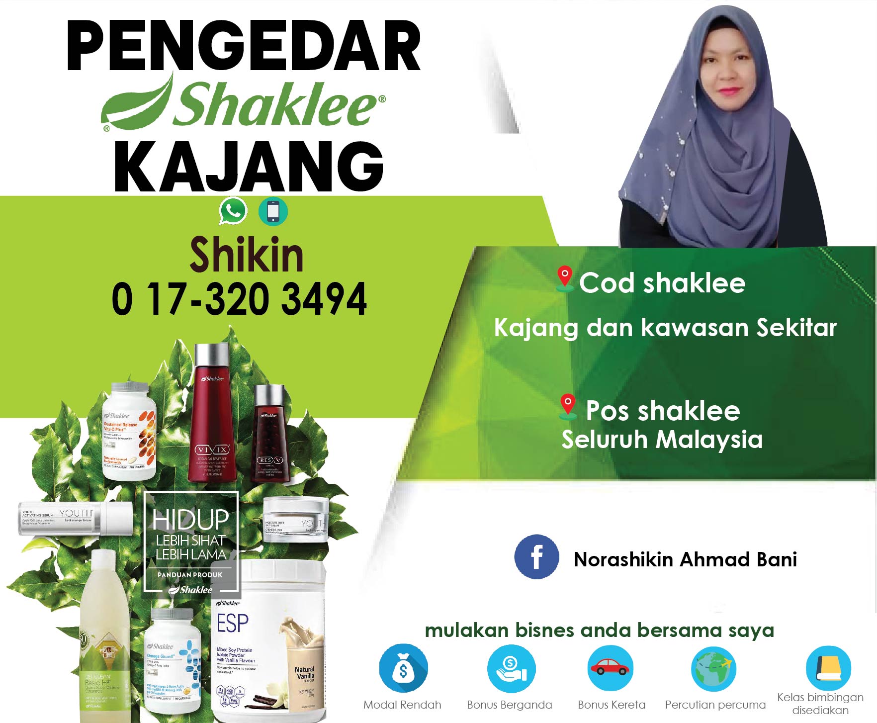 Pengedar Shaklee Kajang Yang Sah Dan Dipercayai