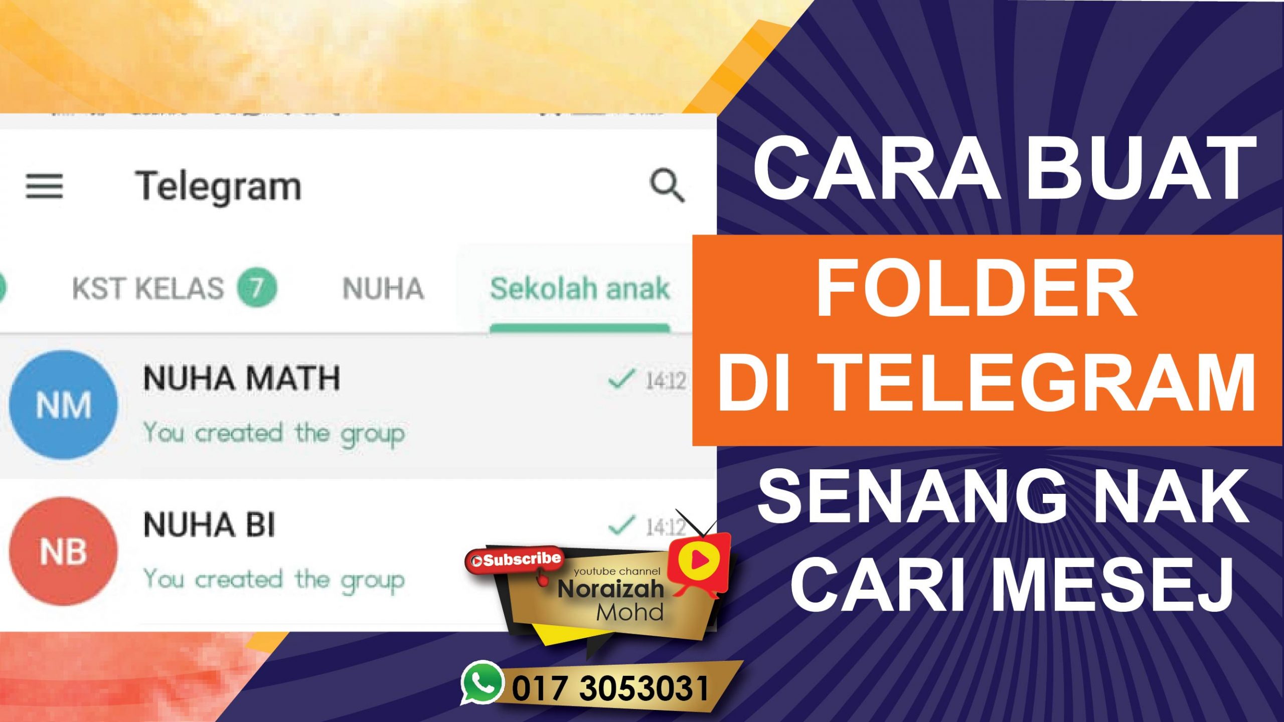 Cara Buat Folder Di Telegram, Mudah Cari Mesej