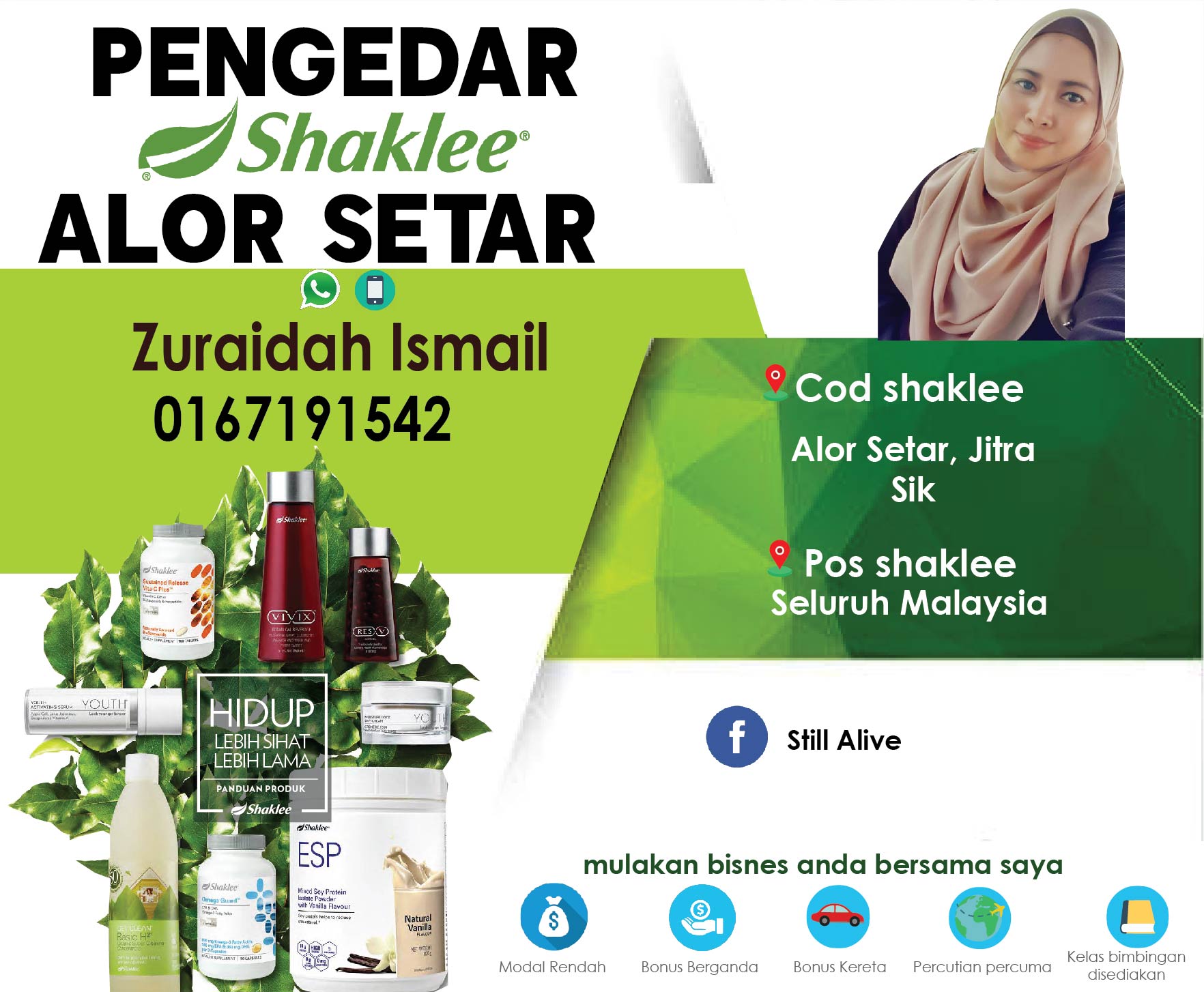 Pengedar Shaklee Alor Setar Kedah Yang  Sah