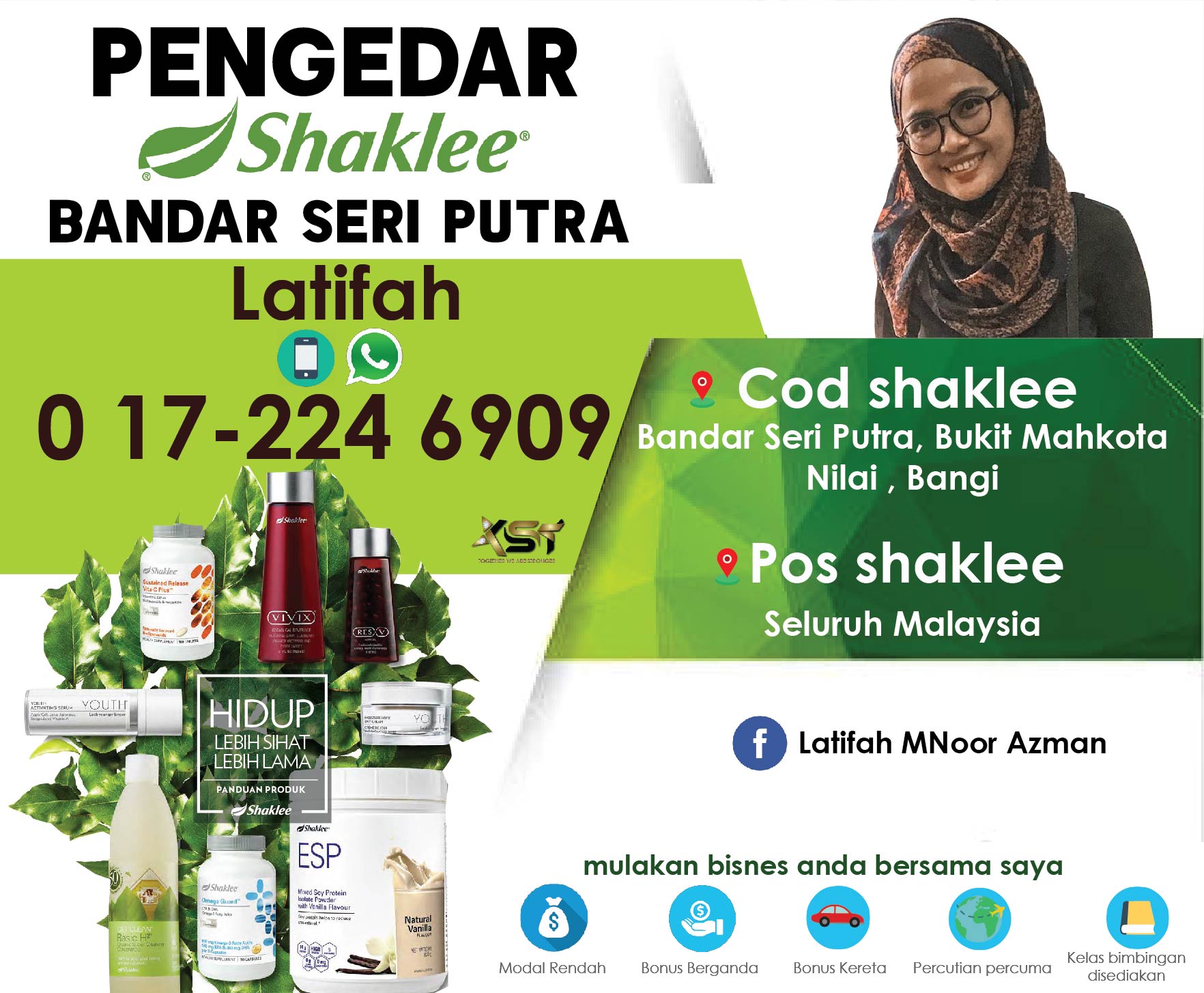 Pengedar Shaklee Bandar Seri Putra