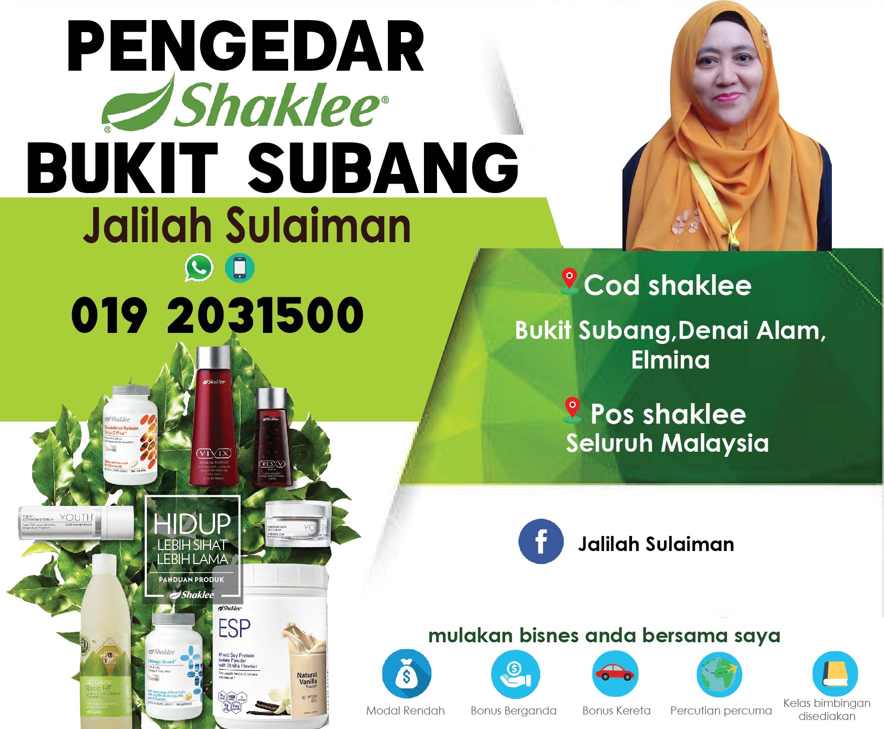 Pengedar Shaklee Bukit Subang Yang Sah