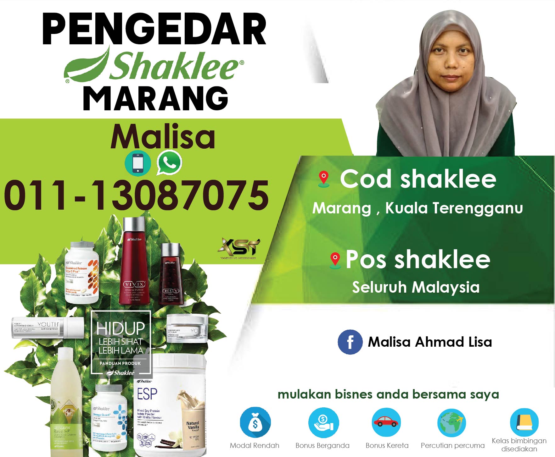 Pengedar Shaklee Marang, Terengganu yang Sah