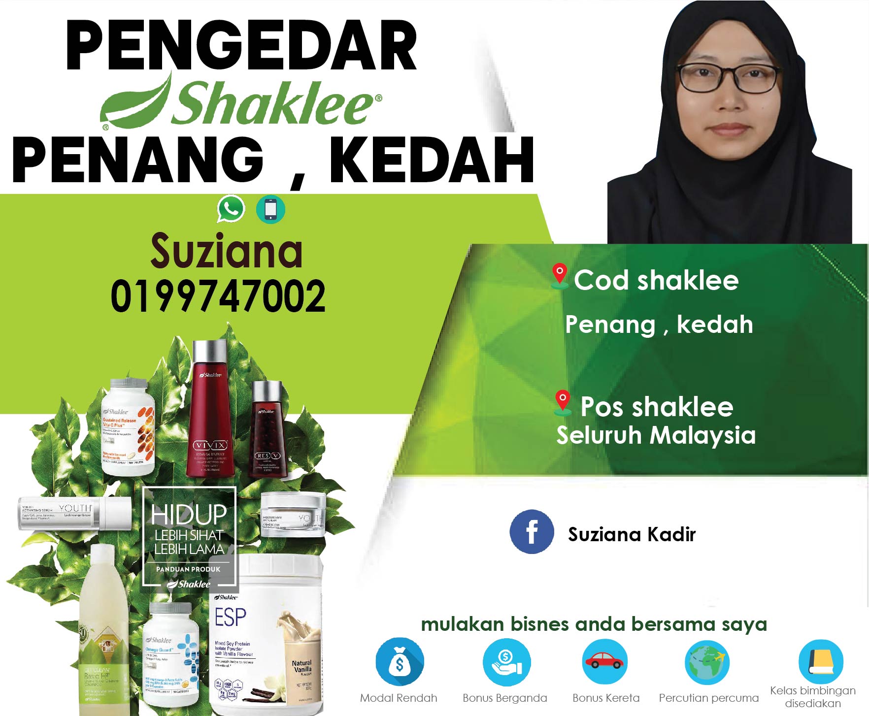 Pengedar Shaklee Penang Dan Kedah Yang Sah