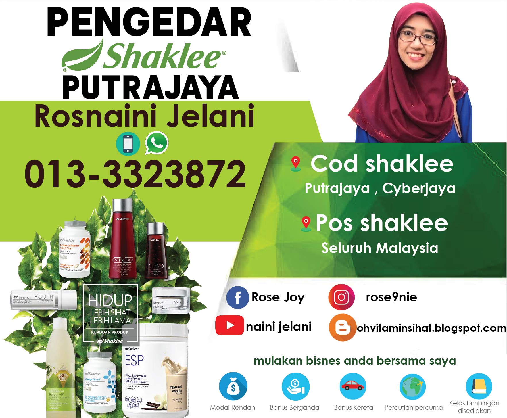 Pengedar Shaklee Putrajaya Yang Sah