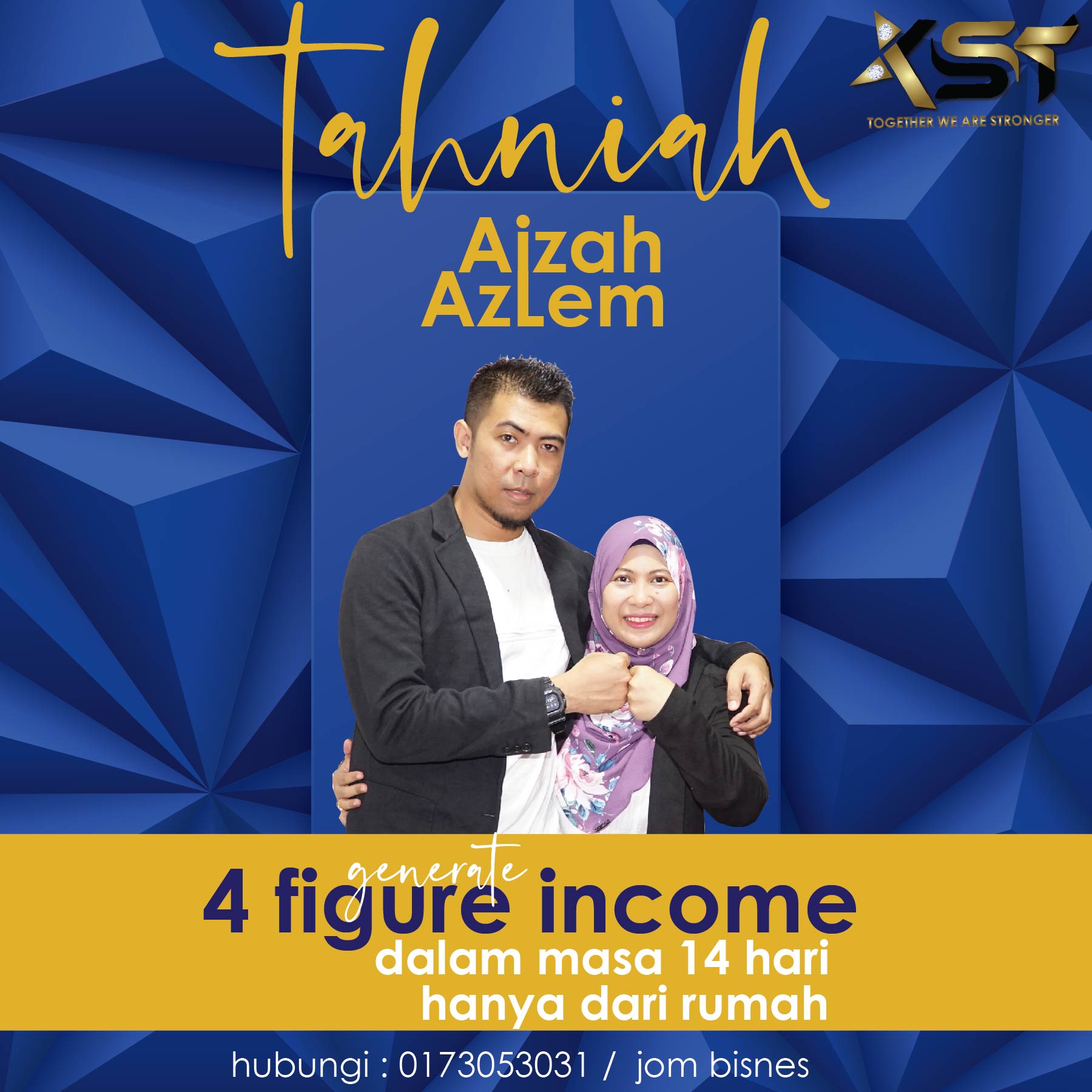 Surirumah Jana Pendapatan 4 Angka Dalam Masa 14 hari Sahaja