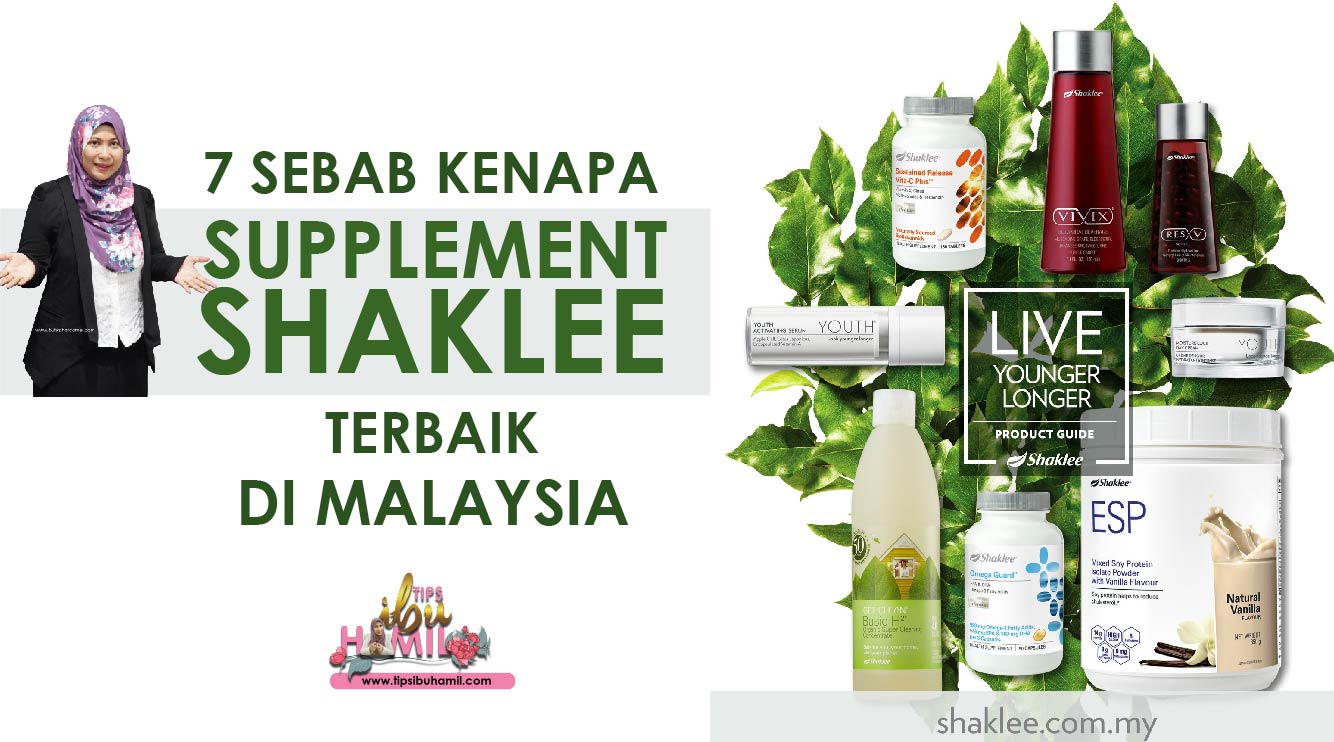 Mengapa Saya memilih vitamin Shaklee?