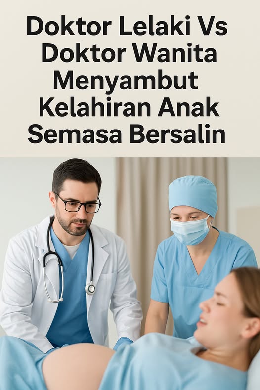 Doktor lelaki Vs Doktor wanita Menyambut Kelahiran Anak Semasa Bersalin
