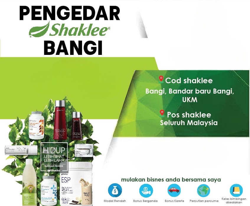 Pengedar Shaklee Bandar Baru Bangi Yang Sah