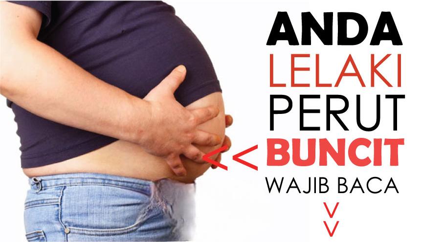 Perut Buncit Boleh Lemahkan Tenaga Batin Lelaki ?
